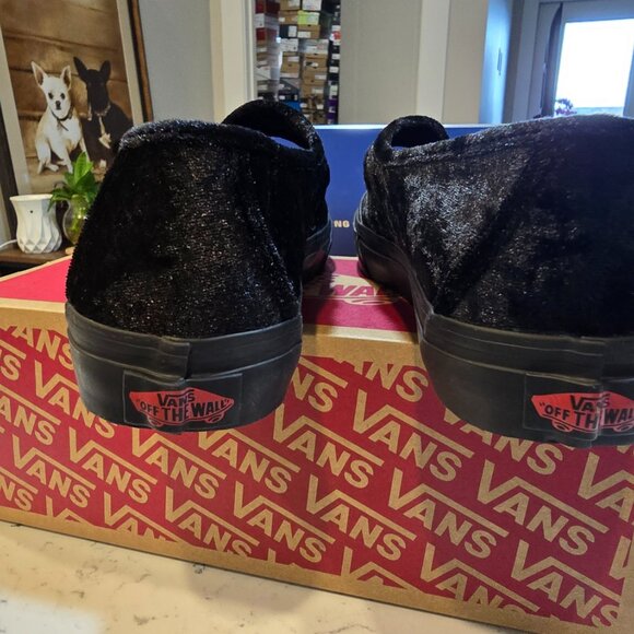 Vans MARY JANE Hearts Black VN000CRR458 Womens Sneakers Shoes size 8 BALLET NEW - Picture 5 of 12